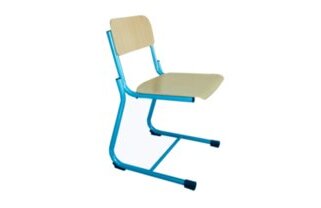 Chaise école luge Fabiano hêtre - Taille T4 pour primaire (P1/P2)