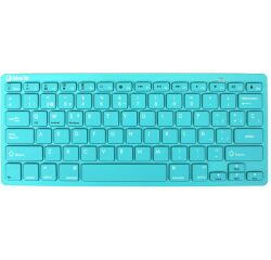 Silver HT Teclado inalámbrico colors edition turquesa