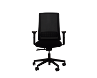 Ergonomic office chair AXIS - with 3D armrests - adjustable seat depth - Synchronous mechanism