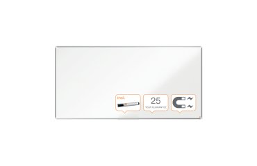 Pizarra NOBO Premium Plus acero vitrificado 2400x1200mm, blanco
