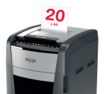 Destructeur Rexel Optimum Auto+ 750X - coupe croisée