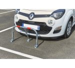 Barrière de parking 3 pieds rabattable éco