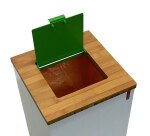 Couvercle fermé pour Lune Paxa 34L déchets organiques