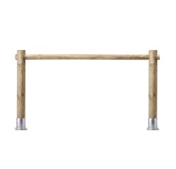 Barrière range vélo en bois Modèle initial