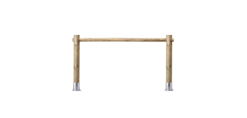 Barrière range vélo en bois Modèle initial