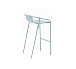Tabouret haut OUDON extérieur/intérieur en aluminium
