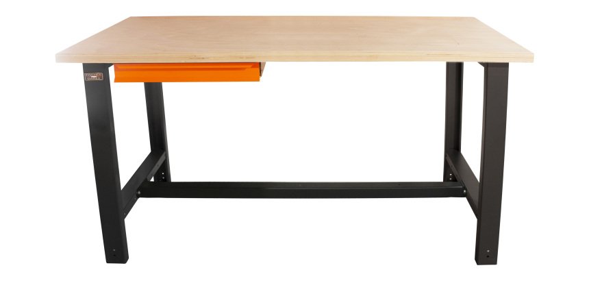 Etabli d'Atelier 2M Fischer Darex –Plateau bois