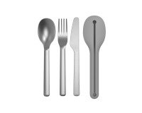 Berghoff Couverts de voyage gris


