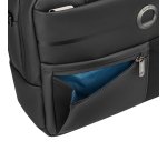 Delsey Turenne - Serviette 2 compartiments noire