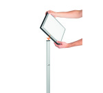 Support d'information sur pied INFO STAND OUTDOOR A4