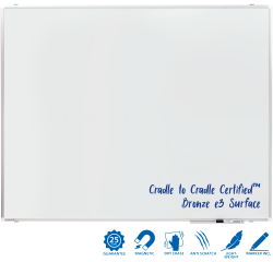 Tableau blanc émaillé PREMIUM PLUS 120x150cm - Legamaster