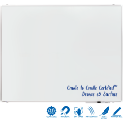 Tableau blanc émaillé PREMIUM PLUS 120x150cm - Legamaster