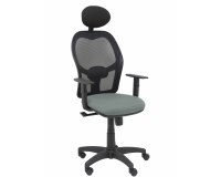 Silla de oficina Alocén malla con brazos regulables y cabecero