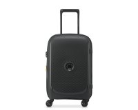 Delsey Belmont - Valise cabine extensible 4 doubles roues noire