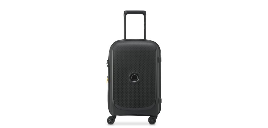 Delsey Belmont - Valise cabine extensible 4 doubles roues noire