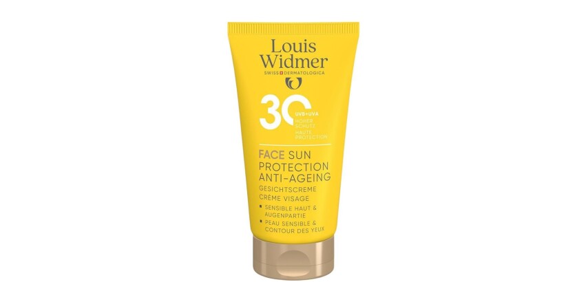 WIDMER Crème solaire visage avec parfum 30 - Tube 50 ml