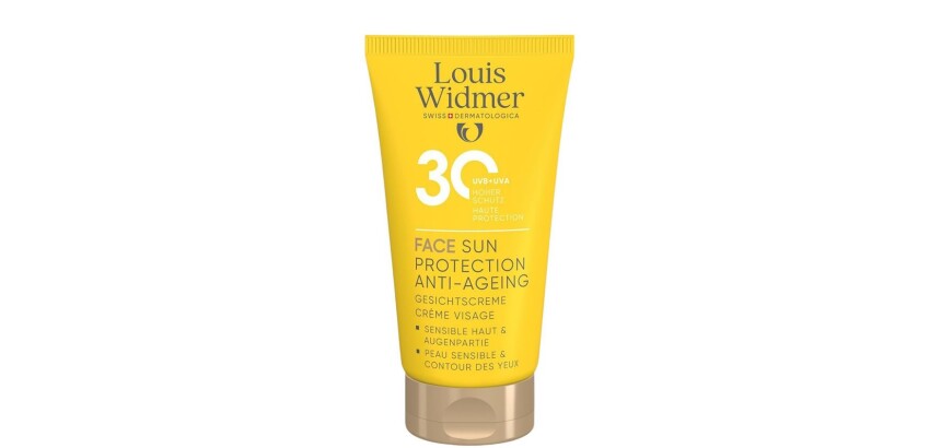 WIDMER Crème solaire visage avec parfum 30 - Tube 50 ml