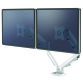 Brazo para monitor doble Eppa™ Blanco Fellowes