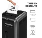 Destructora Fellowes 225Mi microcorte de 2x12mm