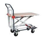 Chariot plateau réglable en hauteur
