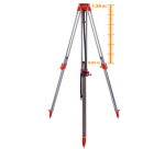 Trépied ajustable de 97cm a 150cm