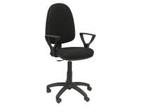 Silla Ayna bali con brazo fijo - Negro