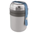 Berghoff Boîte à déjeuner 2 en 1 gris