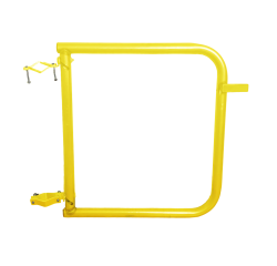 Portillon pour barrière de protection Peint jaune RAL 1018