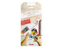 Ceras Set Fabric Fun ceras textiles Pentel - Caja de 15 surtidas