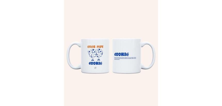 Taza "Eres muy cookie" 350ml, cerámica 
