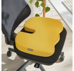 Cojín de asiento Active Ergo Cosy, amarillo
