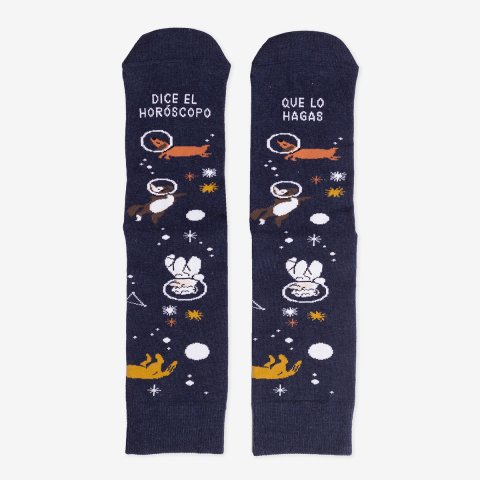 Calcetines "Dice el horóscopo que lo hagas" talla 42-46