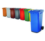 Contenedor residuos-basura 240L Dahi. Apto recogida automática-selectiva