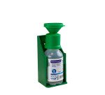 Flacon de 100 ml de solution oculaire stérile avec support mural