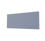 Baffle de plafond acoustique Camille en PET 12 mm- L 140 cm - fixation réglable