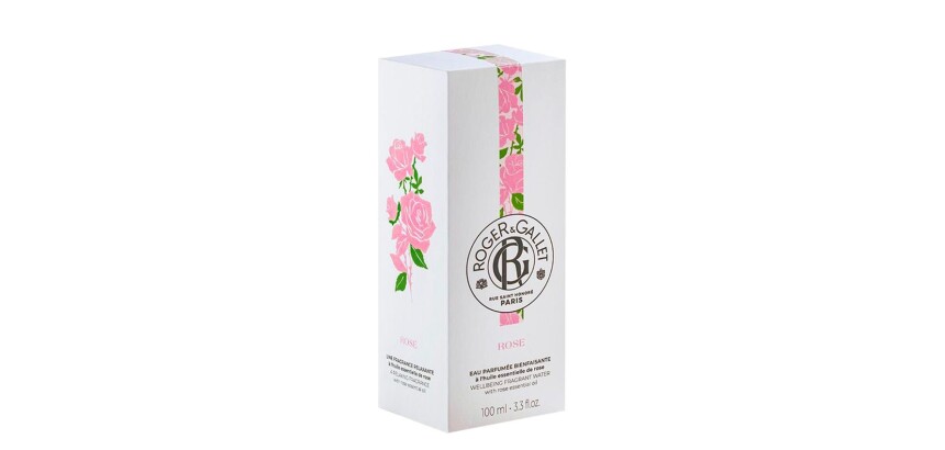 Roger & Gallet Eau parfumée Bienfaisante - Rose - Flacon 100ml
