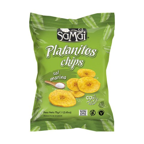 Snack de plátano Samai Platanito Sal 75 g
