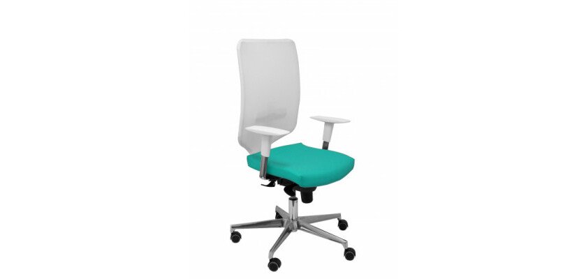 Silla Ossa blanca similpiel