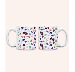 Taza "Mamá fabulosa, abuela maravillosa" 350ml, cerámica 
