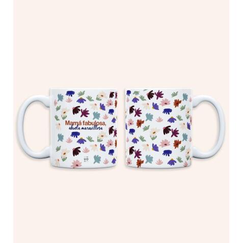 Taza "Mamá fabulosa, abuela maravillosa" 350ml, cerámica 
