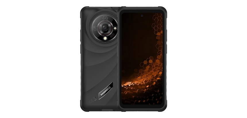 Hammer Iron 6 4G LTE 6,56" 6+128GB Black Smartphone rugerizado