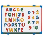 Pizarra Didactica Abecedario y numeros magnetica doble cara 900x600
