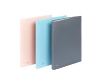 Protège-documents 30 pochettes - 60 vues  -  A4 - polypropylène - MINERAL VIQUEL - Coloris assortis