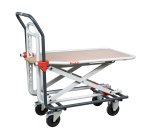 Chariot plateau réglable en hauteur
