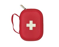 Trousse de secours Universelle individuelle en PU Rouge