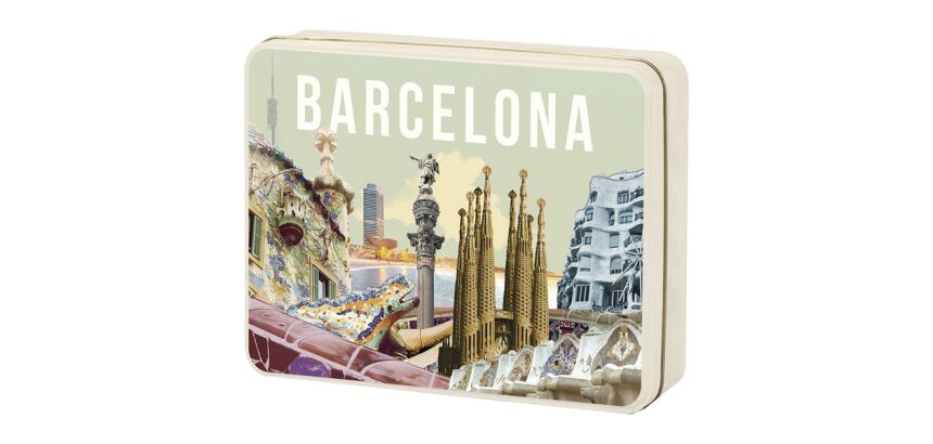 Galletras Birba Surtido Lata Barcelona 245g