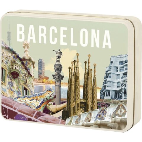 Galletras Birba Surtido Lata Barcelona 245g