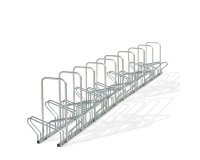 Range 20 vélos avec 10 arceaux antivol