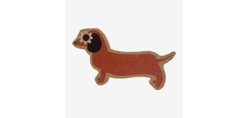 Felpudo "Perro salchicha"
