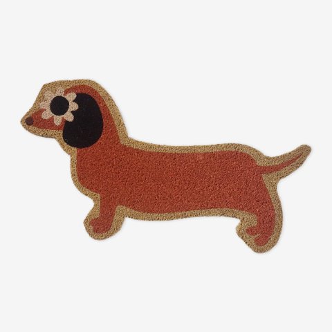 Felpudo "Perro salchicha"